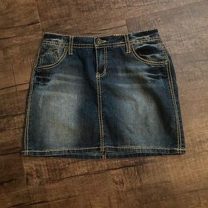Denim Mini Skirt, Size 16 Girls, Excellent Used Condition